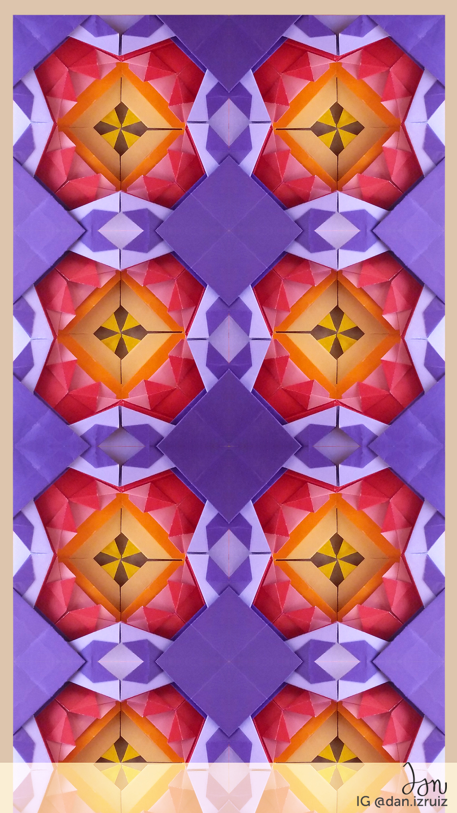 Origami phone wallpaper